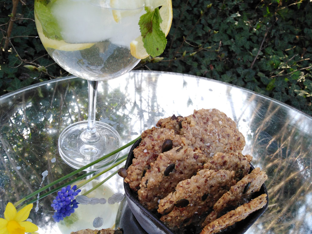Crackers d’apéro aux graines