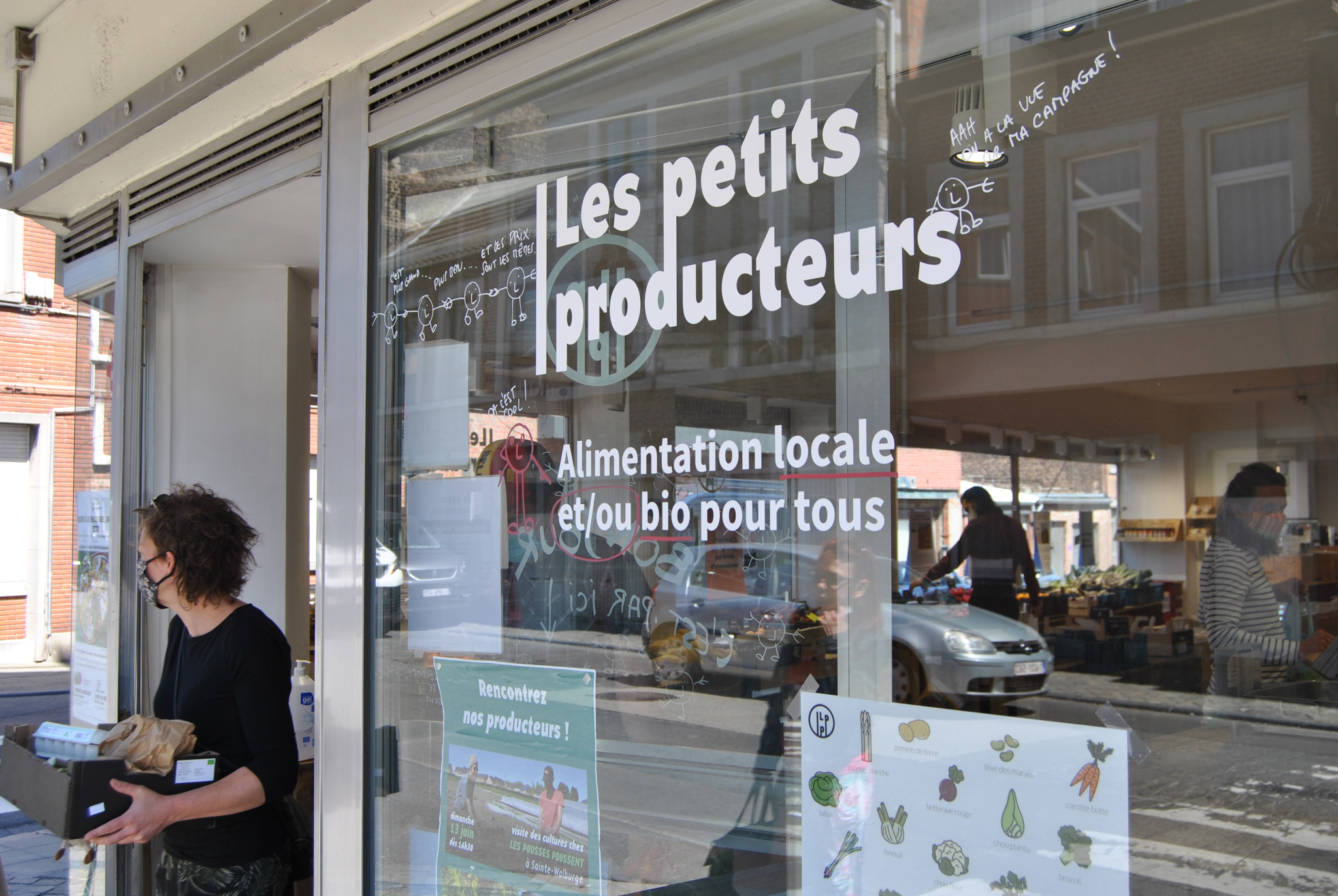 Photos du nouveau magasin de Sainte-Walburge