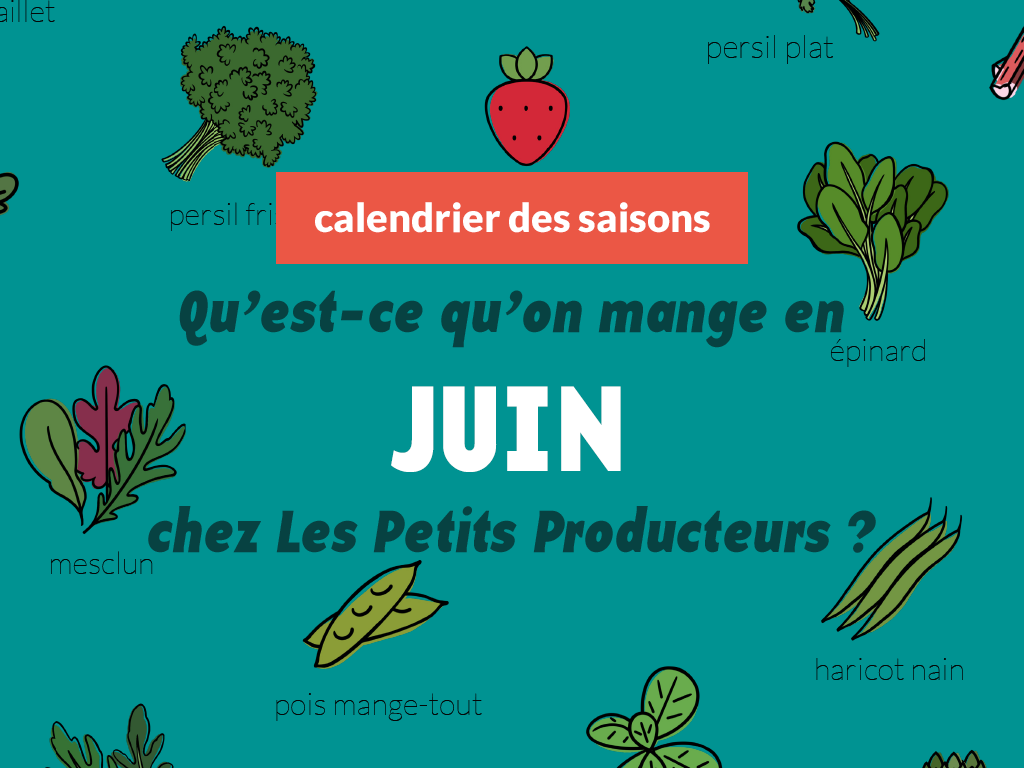Que mange-t-on en juin ?