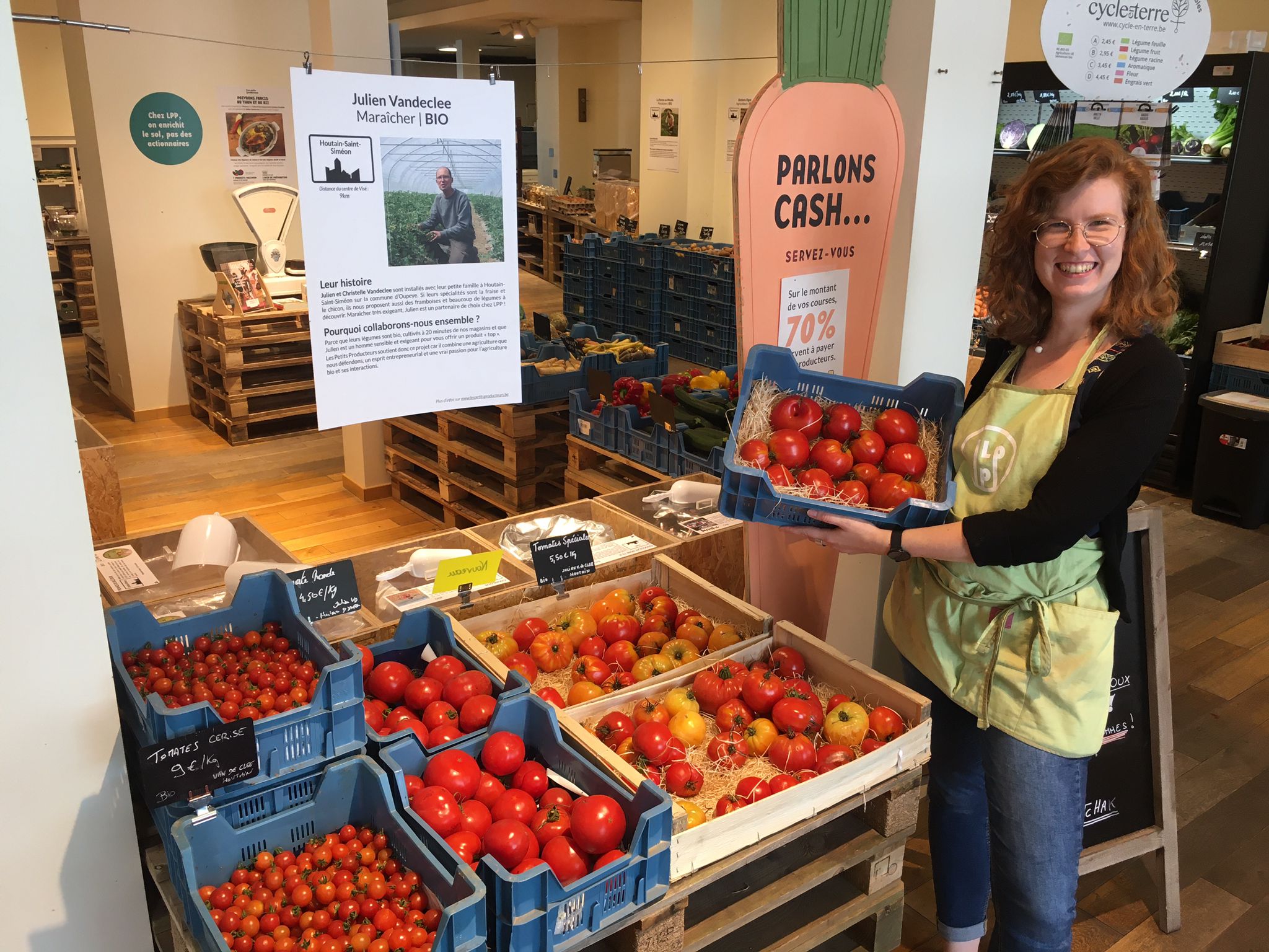 Promo sur les tomates à partir de 3kg