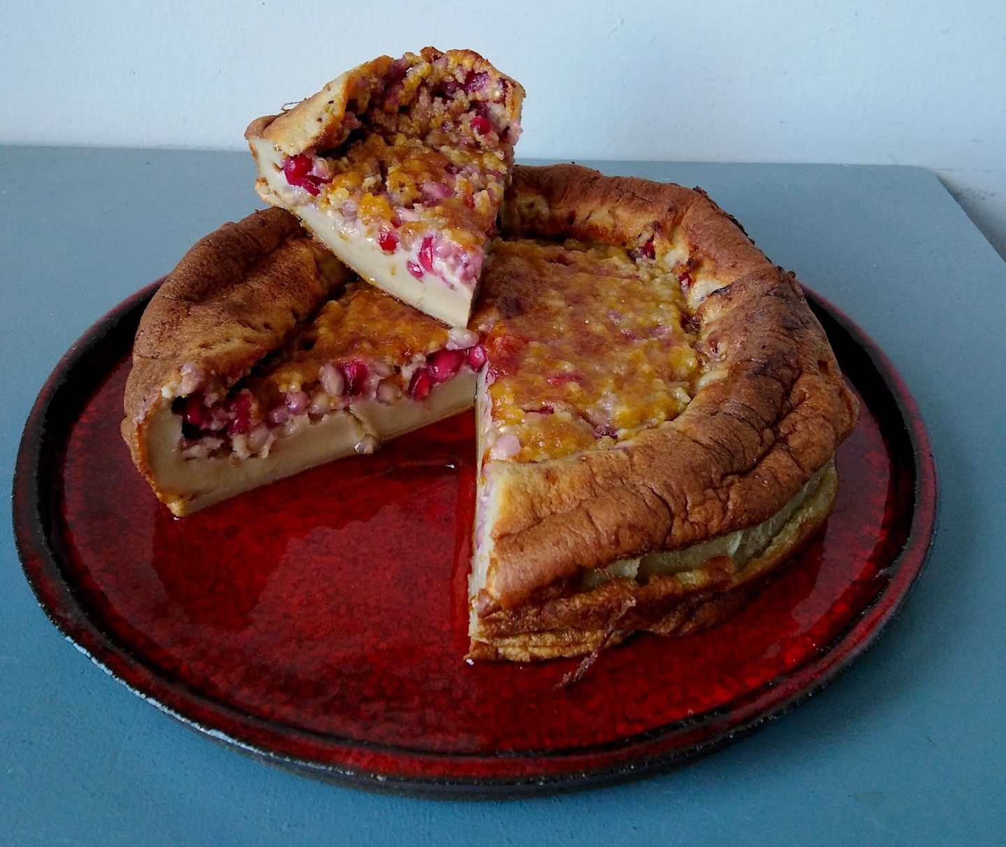Clafouti à la grenade