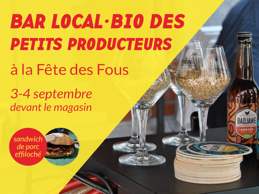 Bar à la Fête des Fous