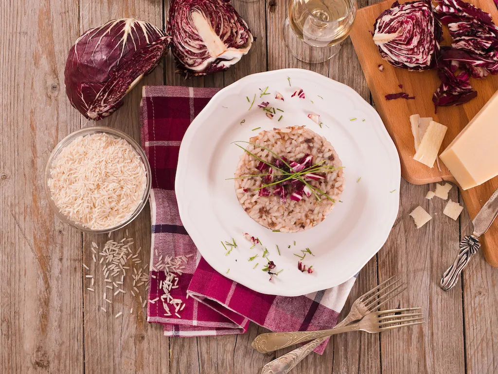 Risotto au radicchio