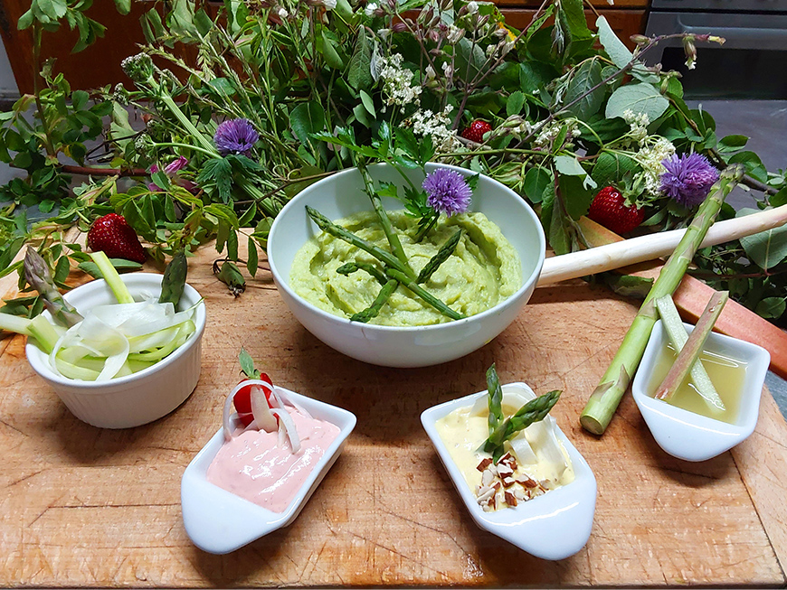 Déclinaisons d’asperges
