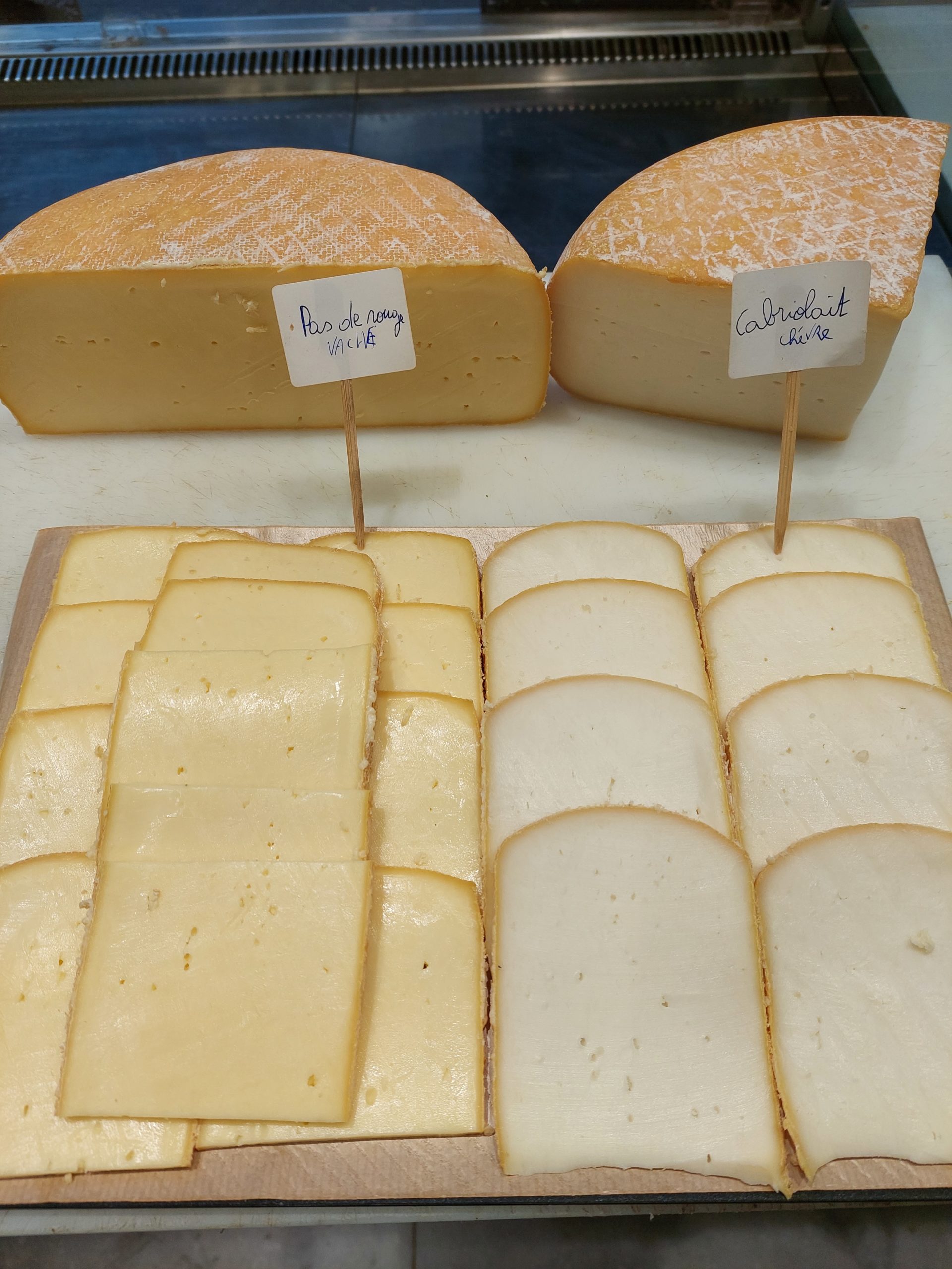 Nos fromages à raclette bio