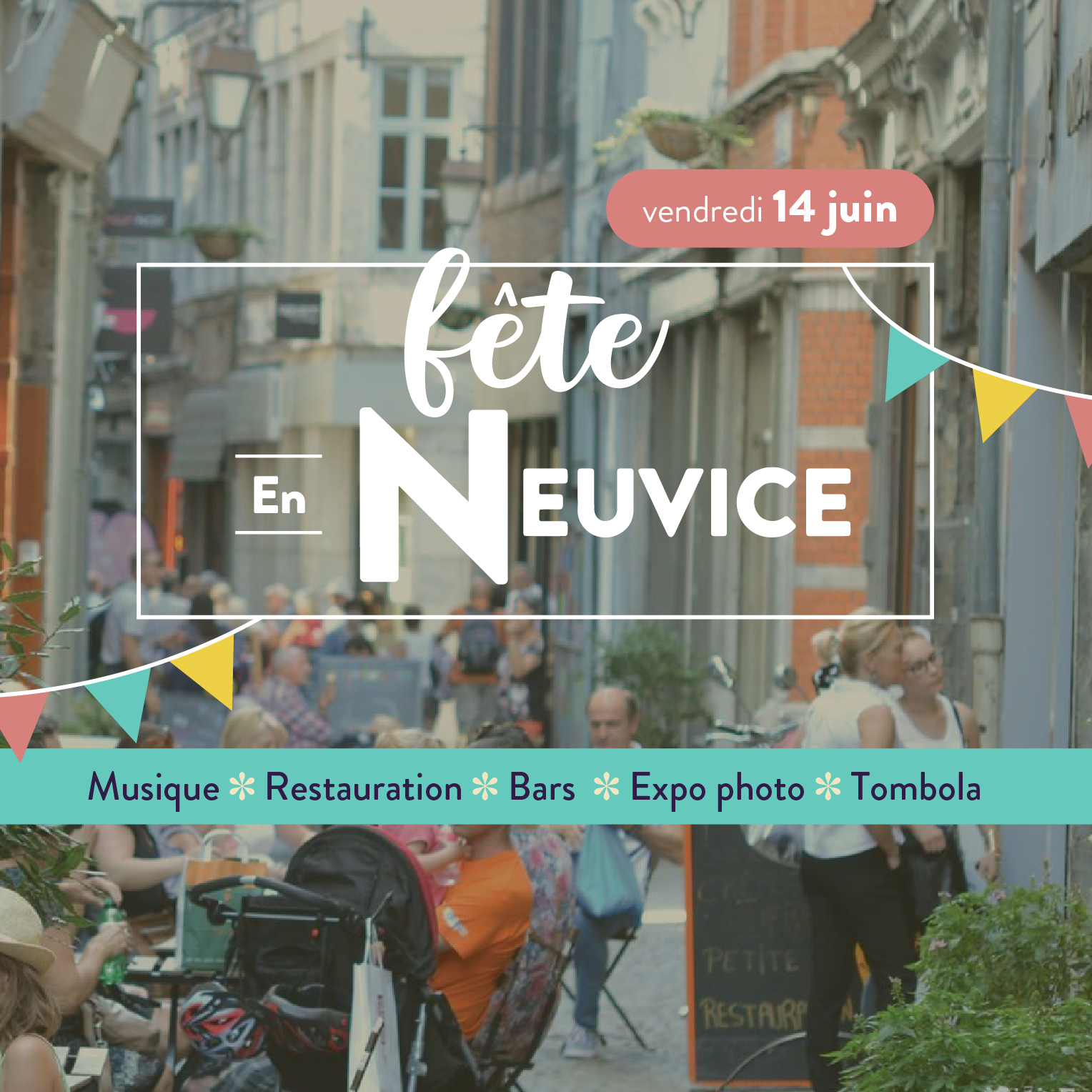 Fête en Neuvice ☀️ Bars, Restauration, Musique, Ginguette