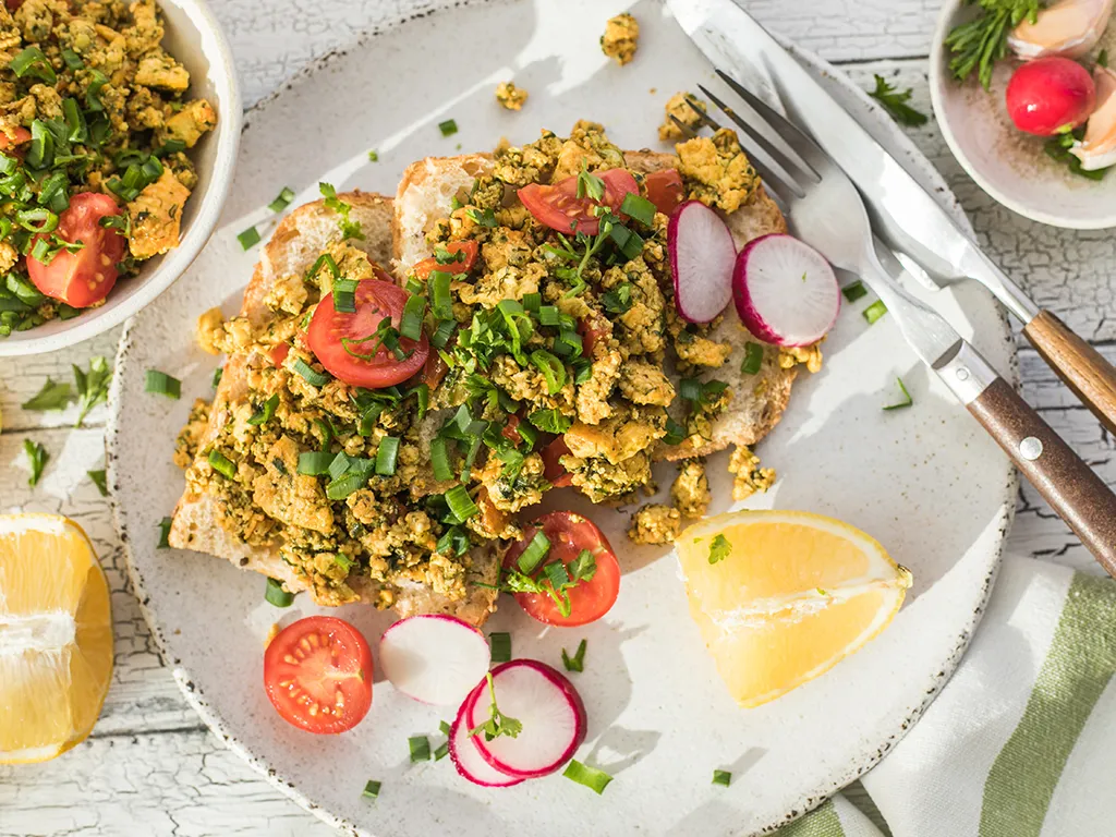 Tofu brouillé