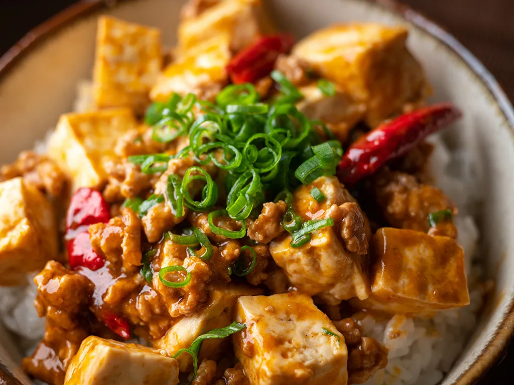 Tofu caramélisé au citron