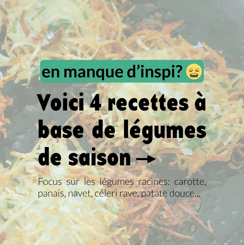 4 recettes avec des légumes racines