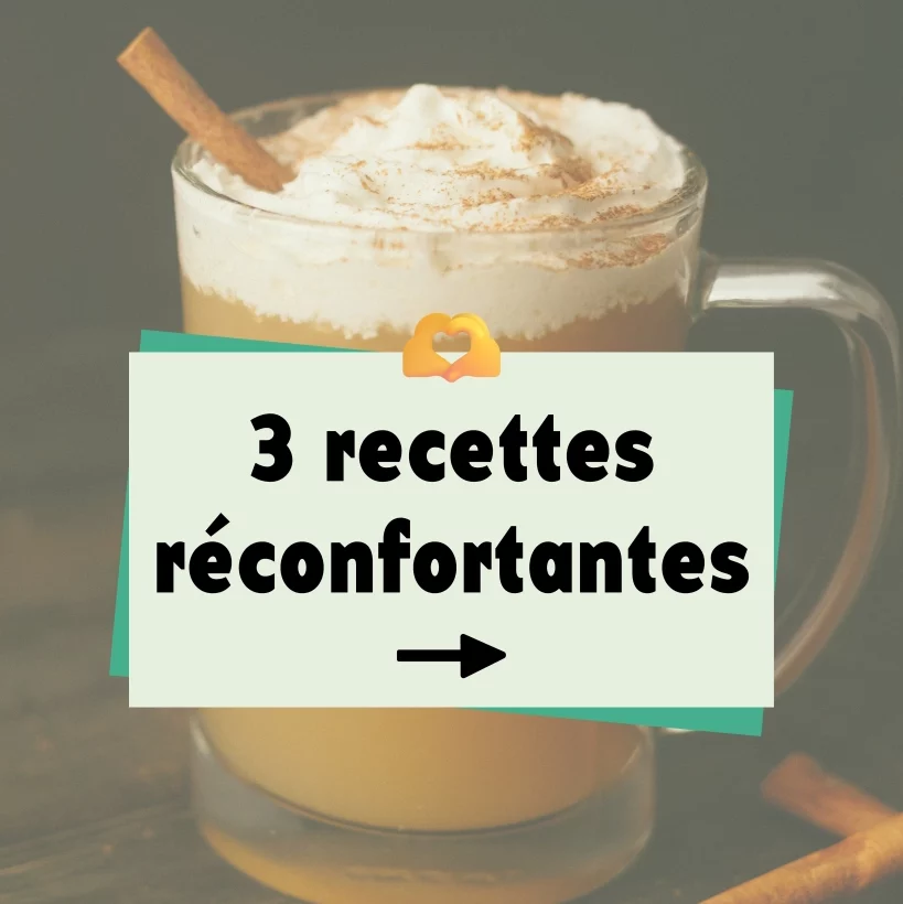 3 recettes réconfortantes