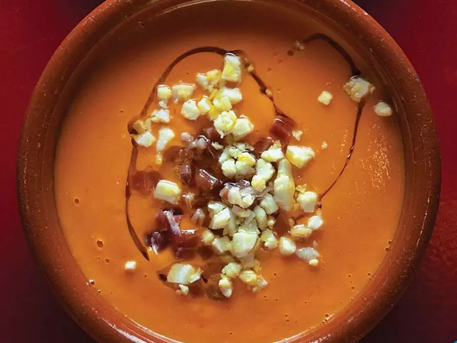 Salmorejo (gaspacho onctueux)